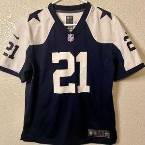 Youth Large Dallas Cowboys Ezekiel Elliott Nike Alternate Game Jersey